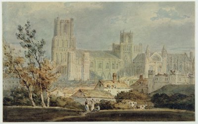 Veduta della cattedrale di Ely da Joseph Mallord William Turner